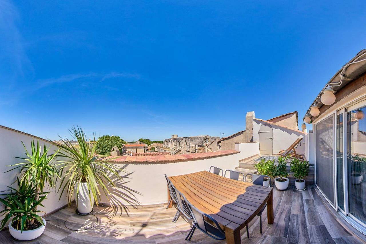 Truchet Penthouse Lägenhet Arles Exteriör bild
